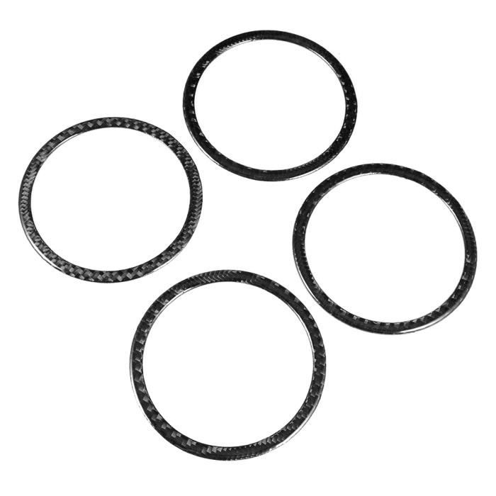 Lot De 4 Couvercles Chromés Pour Haut-parleurs De Porte Voiture - Compatible BMW X1 F48 2016-2018 - Décoration ABS