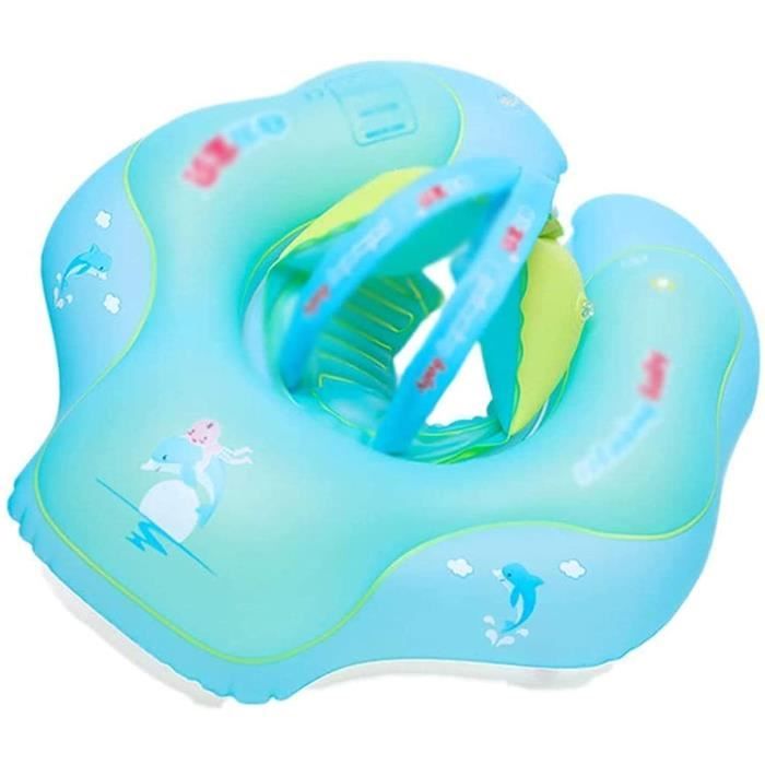 Bouée Bébé Canard Avec Pare-soleil - Pour 6 à 36 Mois - PVC Sûr - Gonflage Facile - Pour Piscine Et Bain