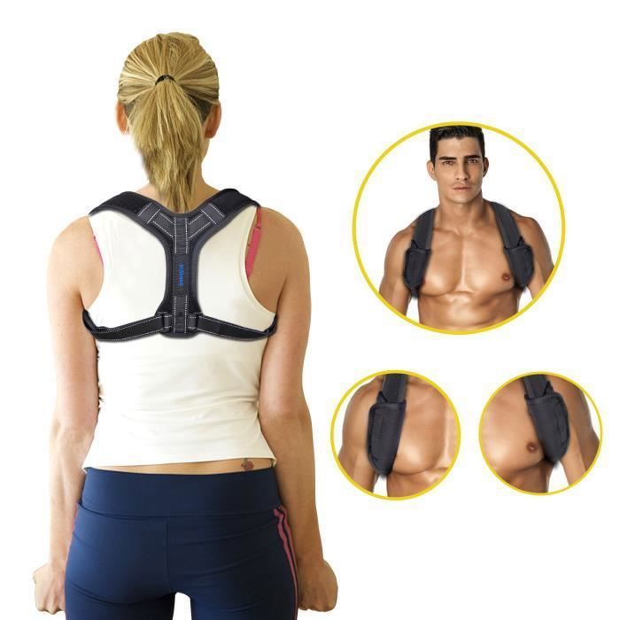 Correcteur de Posture, Réglable 32-45