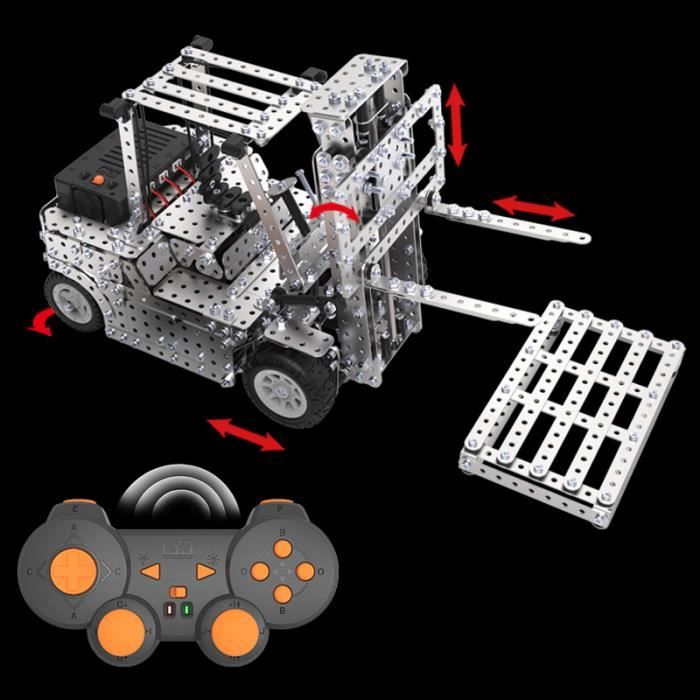 Chariot Élévateur RC 1/64 Jouet - Mini Chariot Élévateur Télécommandé avec Pile Rechargeable, Fourche Élévatrice Transformable 2 en 1 et Crochet pour Adultes et Enfants Chariot Élévateur RC 1/64 Jouet - Mini Chariot Élévateur Télécommandé avec Pile Rechargeable, Fourche Élévatrice Transformable 2 en 1 et Crochet pour Adultes et Enfants