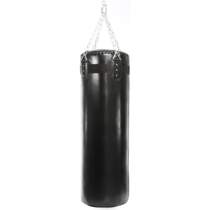 LUXTRI Sac de frappe 120cm 25kg Rempli de sable Punching Ball p Suspension Entraînement Fitness Boxe