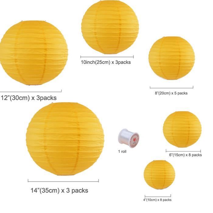 Lanterne Japonaise 35 Cm - Achat Décoration En Papier