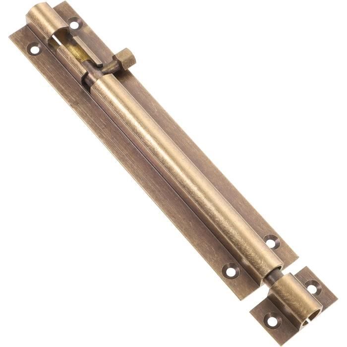 Serrure de porte d'entrée avec finition en laiton, loquet de sécurité – AB Tools Online