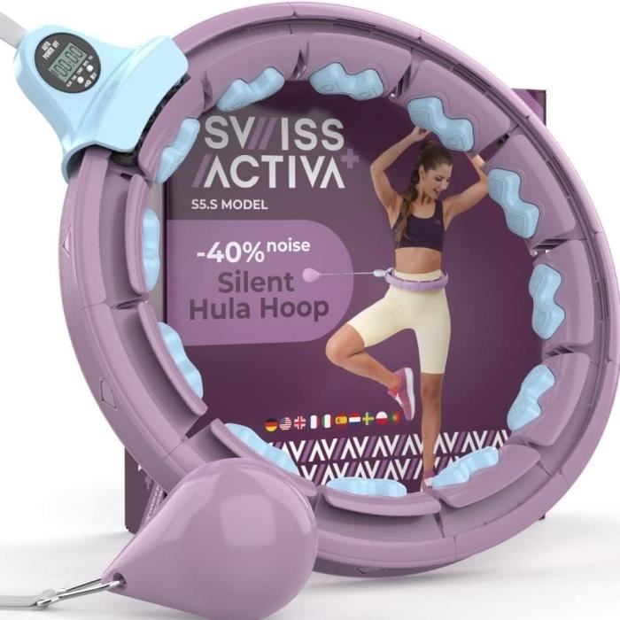 Smart Fitness Cerceau Hula Hoop pour Perte de Poids, avec