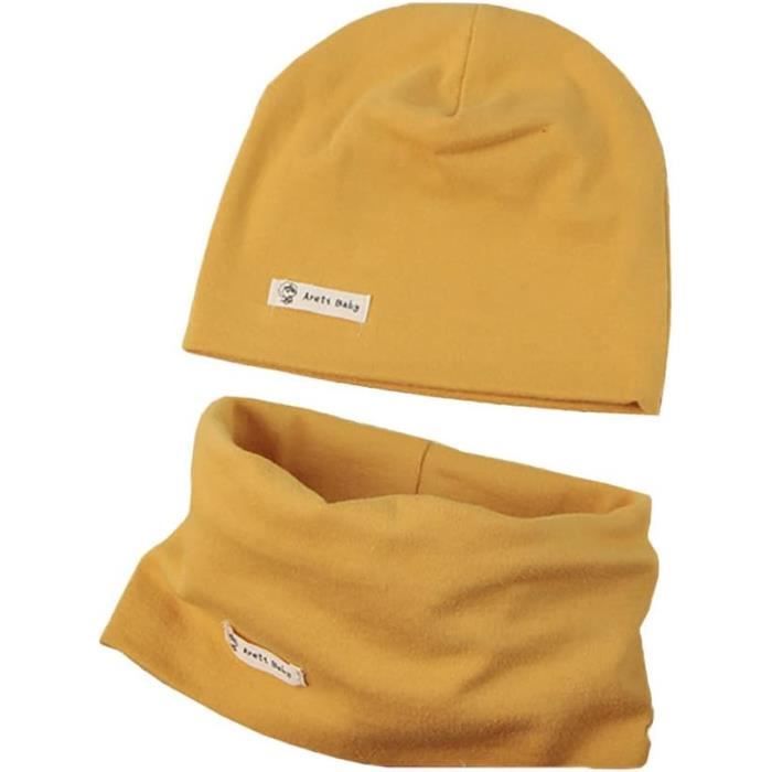 Écharpe Bébé Coton Mignonne Avec Pompons - Collier Hiver Chaud O Ring Unisexe