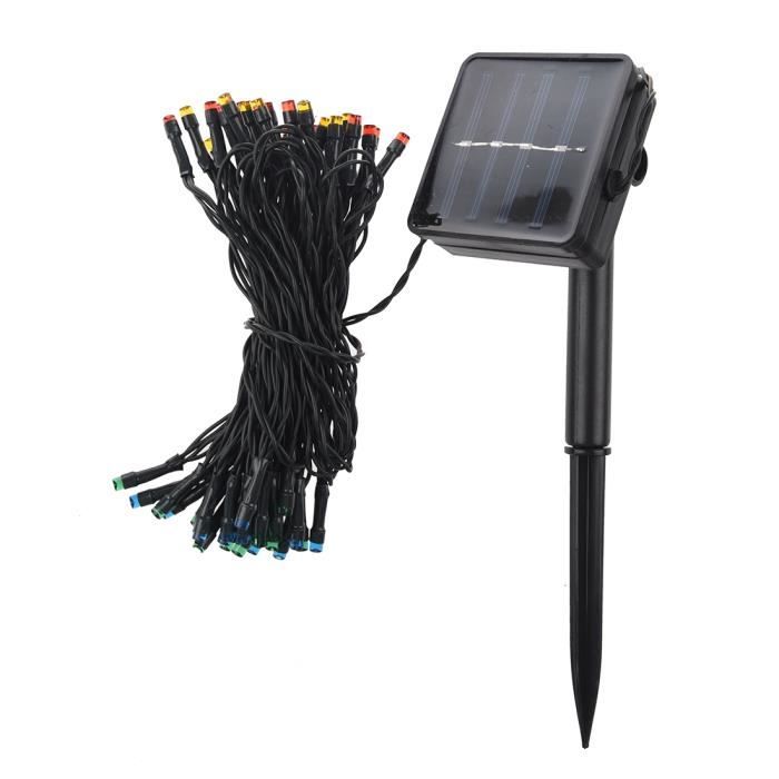 50 LED solaire Guirlande lumineuse fete de Noel en plein air