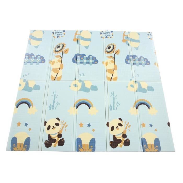 Tapis De Jeu Pour Enfants Tapis Jeu De Bebe Double Face Impermeable A L Eau Pliable Pour Nourrissons 0 180 1cm Panda Cdiscount Puericulture Eveil Bebe