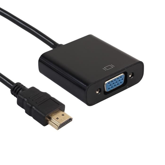 Cable Adaptateur Prise Moniteur Video Hdmi Vga Pour Xbox 360