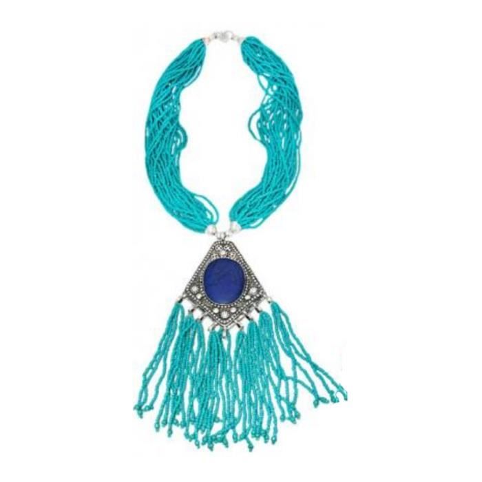Perle Rocaille Turquoise Achat Vente Pas Cher