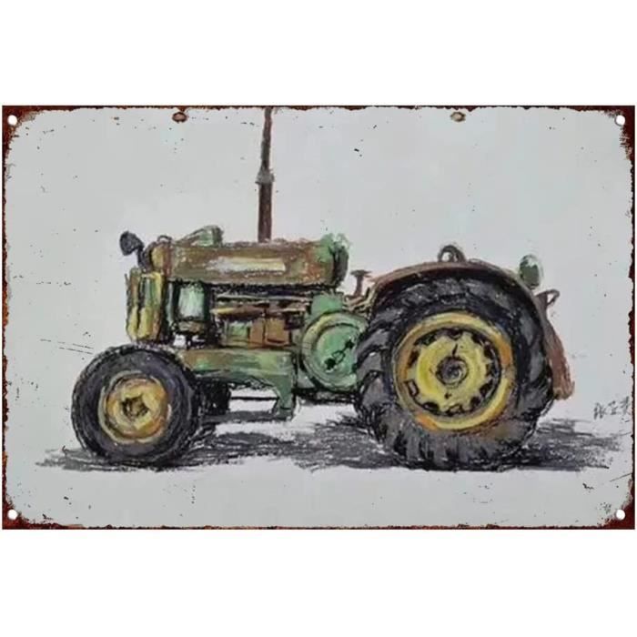 Plaque Métal Grand Prix F1 – 30x20 Cm – Déco Rétro Course Automobile – Étain
