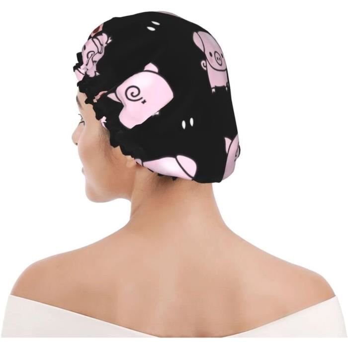 2Pcs Bonnets Secs Pour Cheveux De Dessin Animé, Bonnets Secs 2Pcs Bonnets Secs Pour Cheveux De Dessin Animé, Bonnets Secs