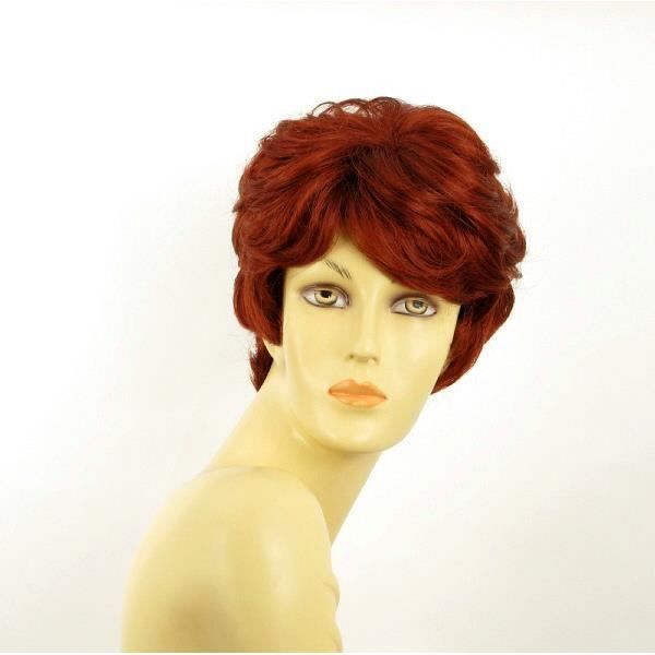 Perruque femme rousse courte store