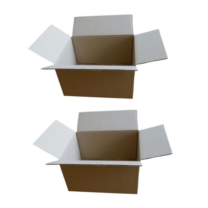 2 petits cartons d'emballage 16 x 12 x 11 cm - Cdiscount Bricolage