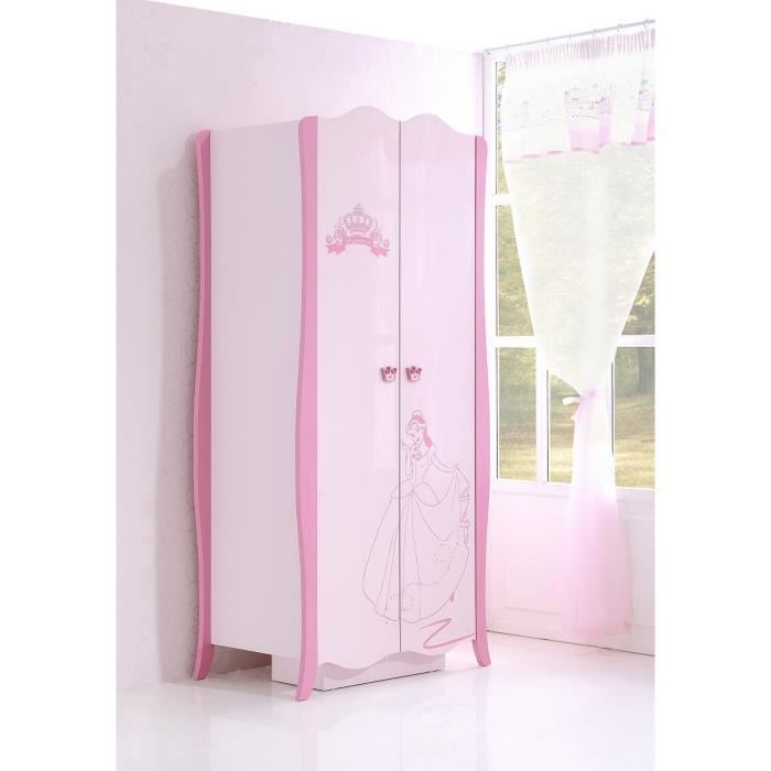Armoire Enfant A 2 Portes Design Princesse Disney Achat Vente