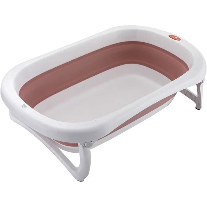 Glenmore Baignoire Pliante Bebe Baignoir Pliante Enfant Sur Pied Retractable Bassine Rose A66 Cdiscount Puericulture Eveil Bebe