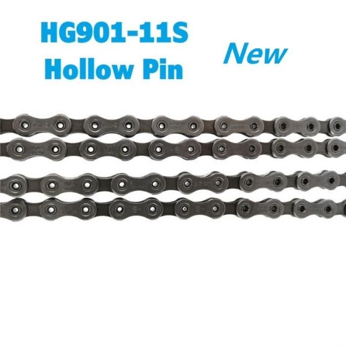 Chaîne De Vélo 11 Vitesses HG901 116L Compatible Shimano HG701 HG601 - VTT Route Avec Maillon Manquant