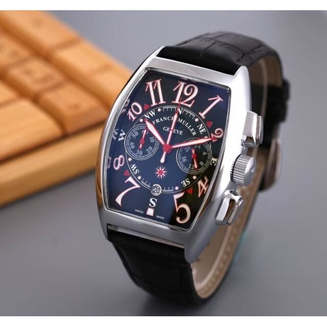 Montre de luxe à quartz pour hommes 638