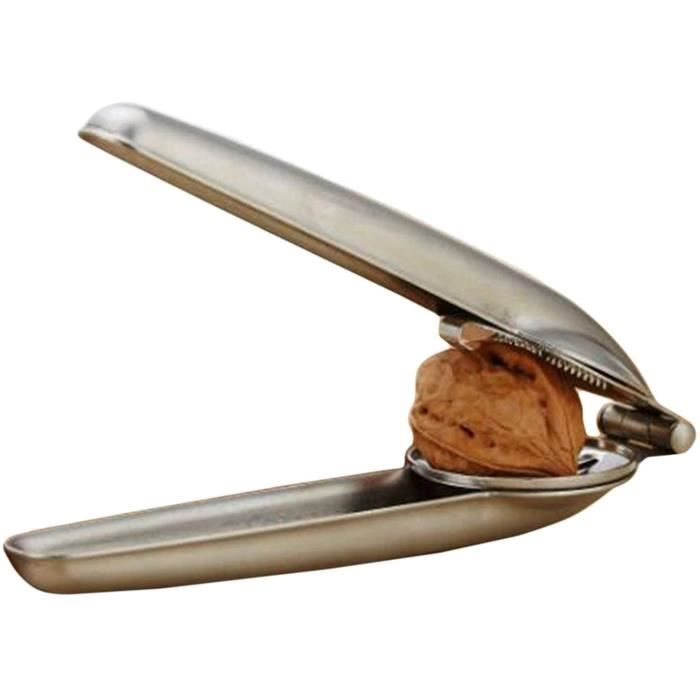 CHSEEO Pince à Châtaigne, 1 Pièce 304 Acier Inoxydable Châtaigne Rapide Cracker Ouvreur, Coupe Châtaignes Portable et Ergonomique, Outils de Cuisine