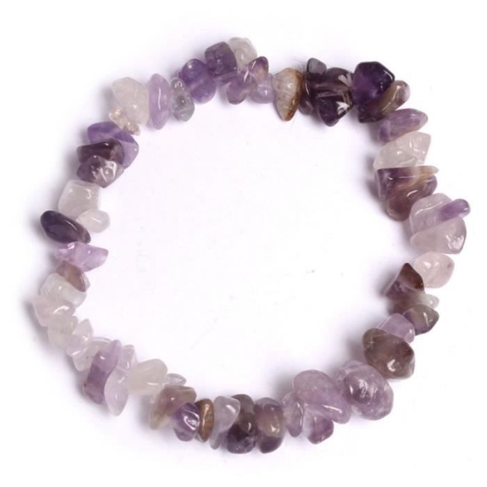 Bracelet pierre Jaspe Rouge irrégulière vitalité 8 à 10 mm homme femme