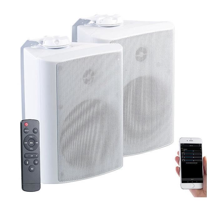 Haut Parleurs D Exterieur Multiroom Et Bluetooth 120 W Smr 720
