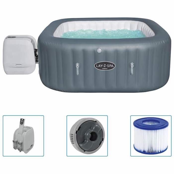 Bestway Jacuzzi LayZSpa Hawaii HydroJet Pro Gonflable Y