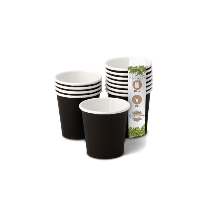 50 Gobelets Jetables En Carton 150ml - Écologiques, Sans Plastique, Pour Café Et Fêtes