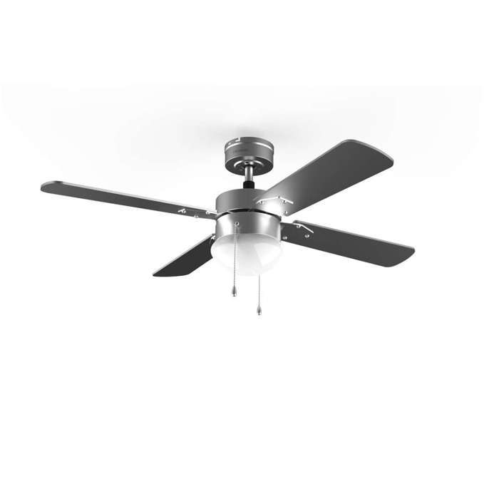 Cecotec Ventilateur de plafond avec Lampe EnergySilence Aero 450. 50 W Diamètre de 106 cm (42) avec 4 Pales réversibles Cecotec Ventilateur de plafond avec Lampe EnergySilence Aero 450. 50 W Diamètre de 106 cm (42) avec 4 Pales réversibles