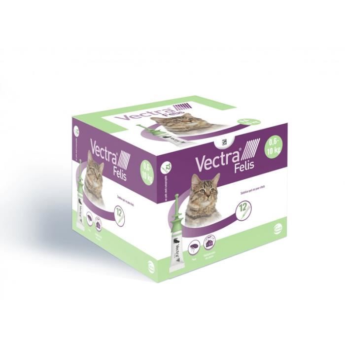 Comparer les prix de VECTRA FELIS X 3 PIPETTES 12 Pipettes