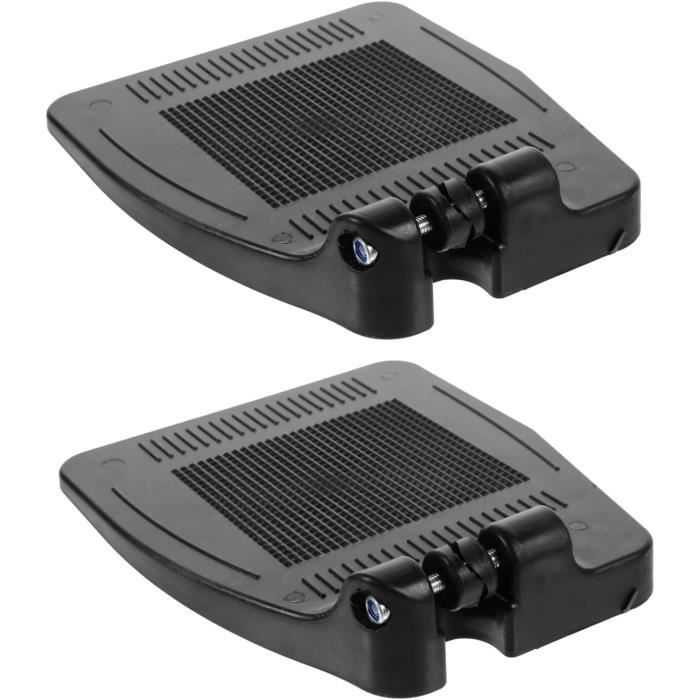 Repose-pieds Pliable Ronyme Pour Draisienne – Métal/PP, Hauteur Réglable, Adapté Aux Trottinettes 3 Roues