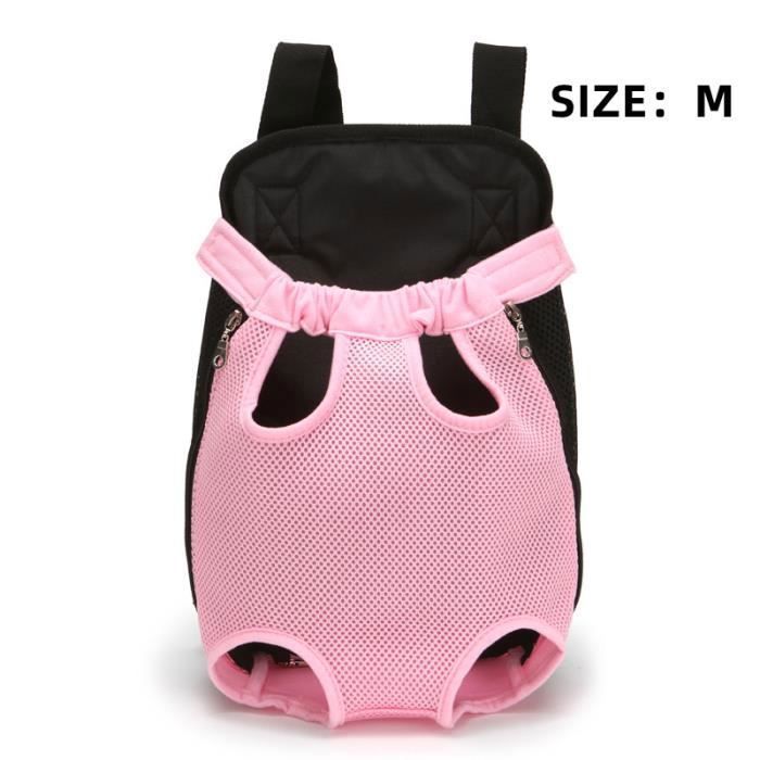 Comparer les prix de Sac à Dos Chat Chien 2.5-3.5kg Sac de Transport de Voyage pour Petit Chien Chiot Chat pour Traveling Hiking Camping - rose M