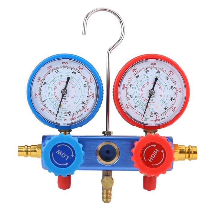 Pompe à Vide Climatisation Auto 4.2 CFM - Compatible R134a Et R12, Capacité 71.1 Cm Hg, Alimentation Air Comprimé - 3
