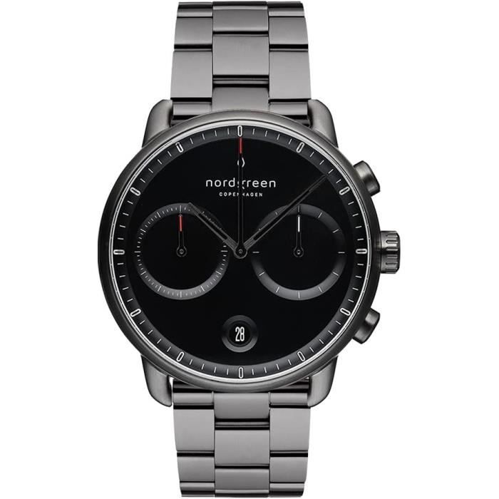Montre Vintage Pioneer De Lux Hong Kong - Cadran Noir, Fonctionne, Marque Remex, Occasion