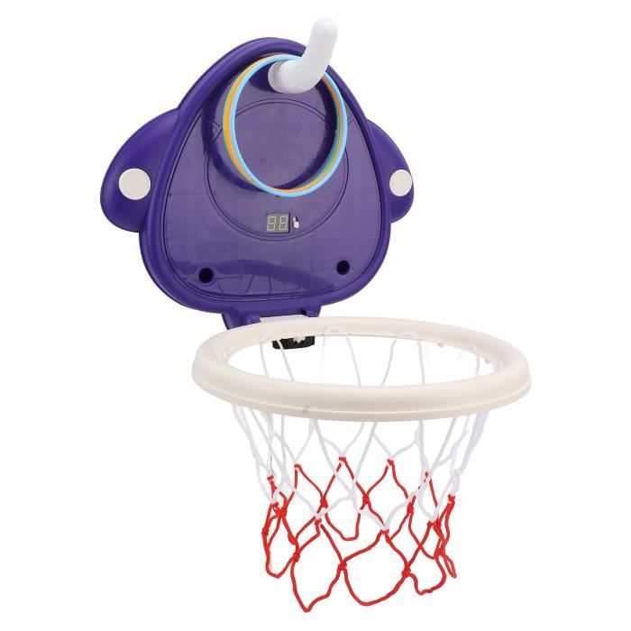 Mini Panier De Basket Enfant Avec Tableau électronique Et Lumières - Montage Sur Porte, 3 Balles Incluses - Jeu Intérieur/extérieur, Cadeau - 2