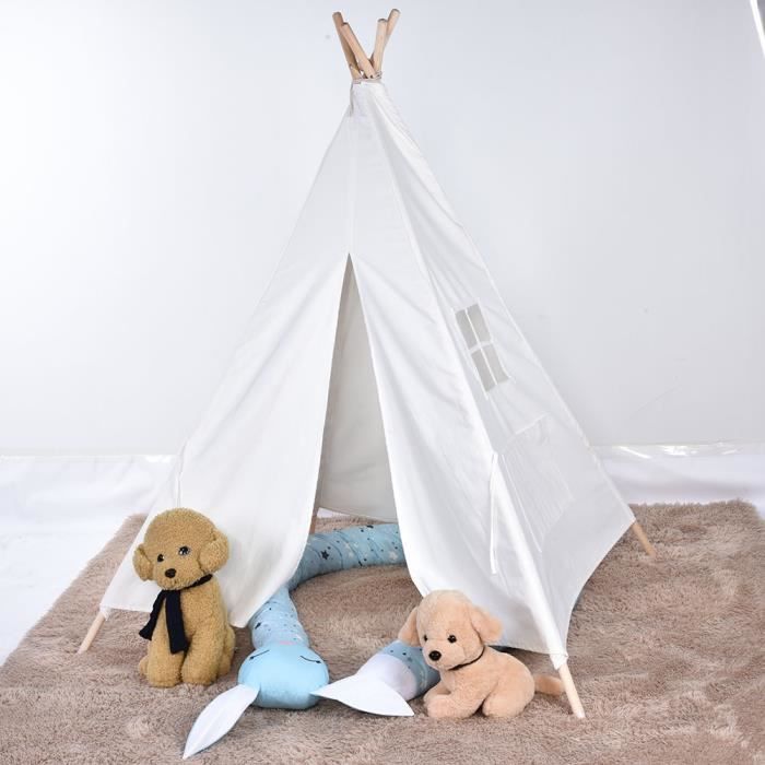 Ensemble de Camping pour Enfants avec Tente de Jeu, Feu de Camp, Lanterne, Ensemble de Camping Intérieur Extérieur avec Tente Pop-Up, Ensemble de Jouets de Camping pour Enfants de 3 4 5