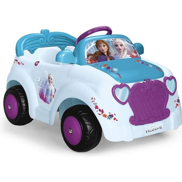 Voiture Electrique 6v La Reine Des Neiges 2 Feber 1 Place Achat Vente Moto Scooter Cdiscount