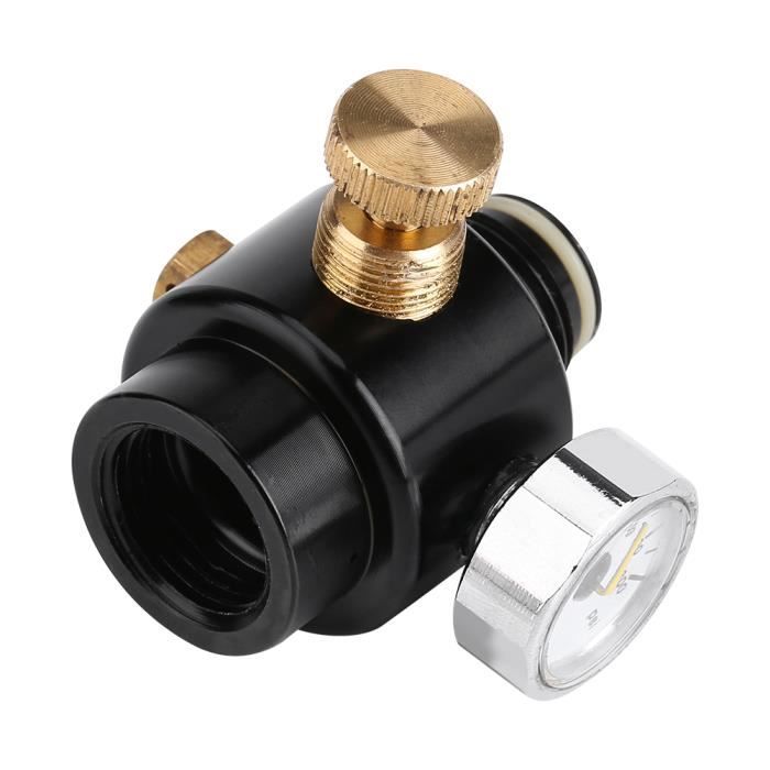 Régulateur De CO2 Réglable 0-800psi Avec Valve 4500psi - Filetage G1/2 - Neuf Générique
