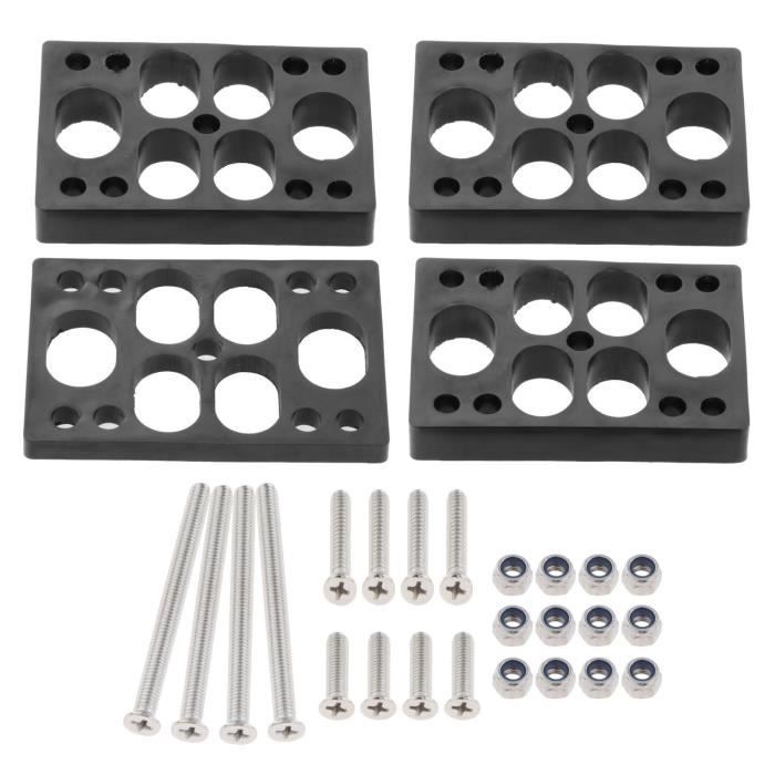 Longboard Skateboard Riser Pads 6mm 12mm avec vis de quincaillerie 20mm, 30mm et 60mm Achat