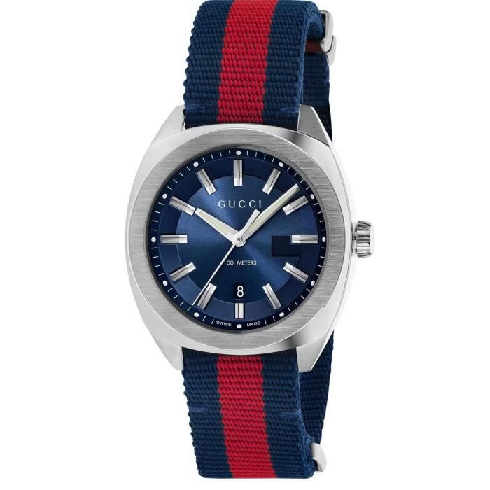 GUCCI HOMME 41MM BRACELET TISSU Achat vente montre Homme
