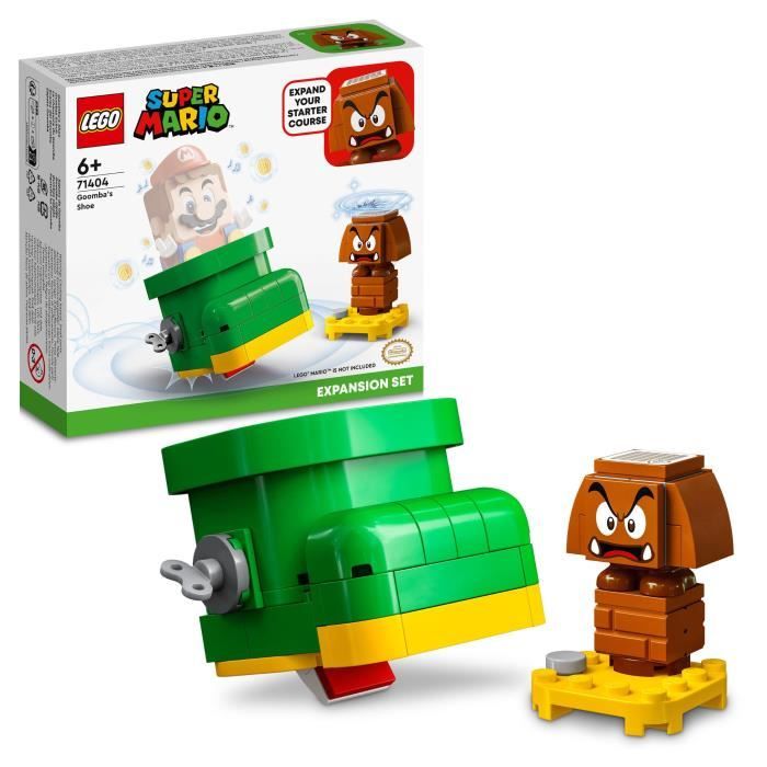 LEGO Super Mario 71404 Ensemble d’extension La Chaussure du Goomba, Jouet Construction