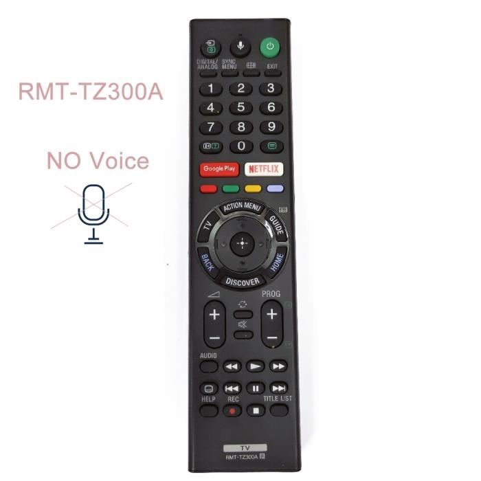 Nouveau Remplacement De Télécommande Avec Le Bouton Netflix, Pour Sony