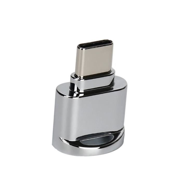 Adaptateur Lecteur De Cartes Micro SD Vers USB Type C - USB 3.1 - OTG - Universel