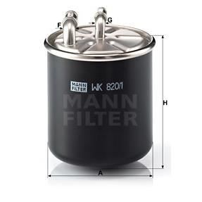 MANN FILTER Filtre à carburant WK820/1