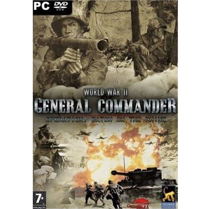 Mindscape General Commander - Seconde Guerre Mondiale- PC -
