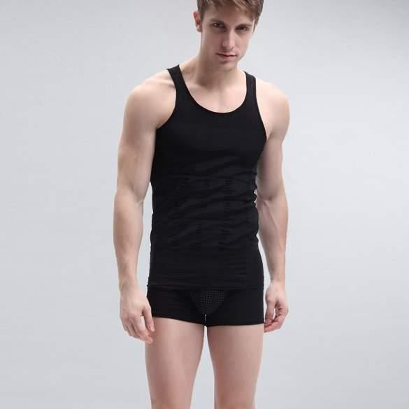 Debardeur moulant top homme
