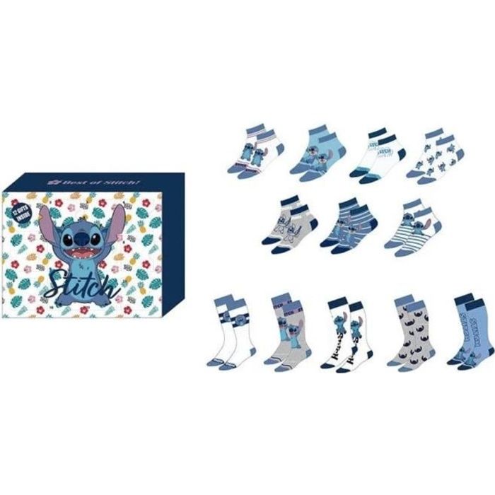 Promo Le Lot De 12 Paires De Mi-chaussettes Chez Carrefour