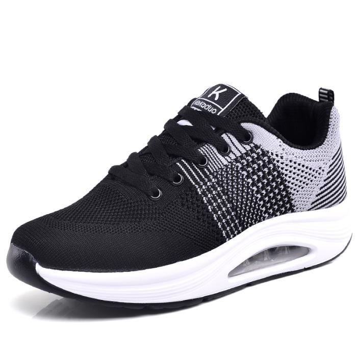Baskets Femme Fitness Shake Chaussures Sport Semelle paisse