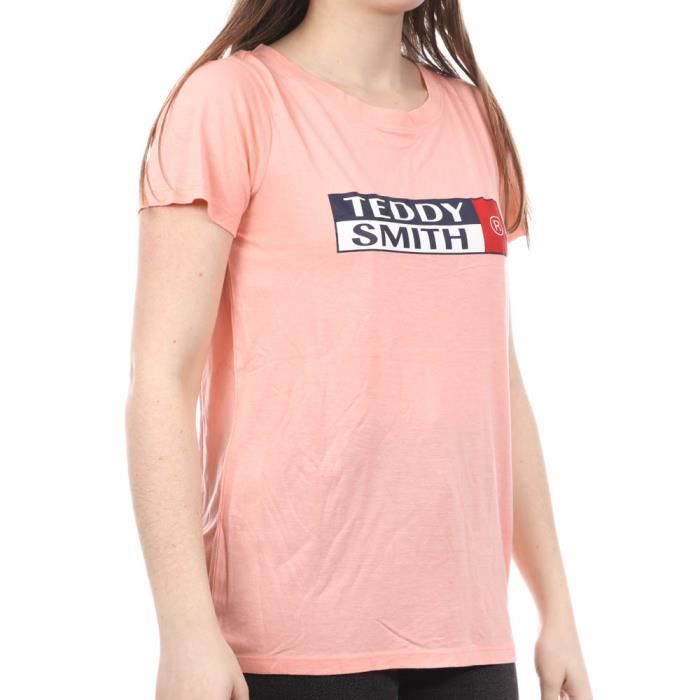 Tee shirt teddy smith femme sales