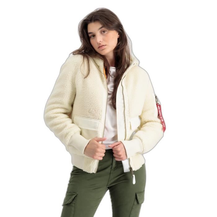 Blouson Femme à Capuche Zippé Doublé Polaire - Imprimé Cœur, Chaud Pour L'Hiver, Taille 46