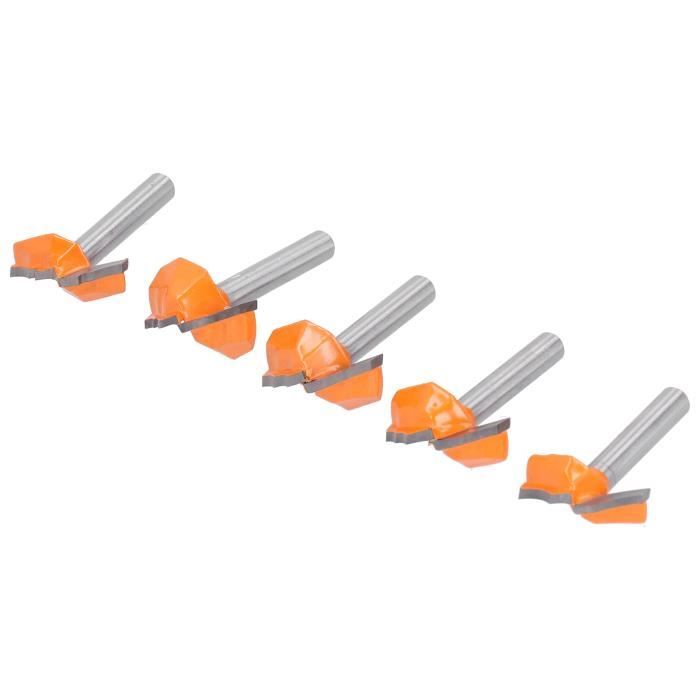 EMBOUT ROUTEUR ROBUSTE bol et plateau gabarit 5/8 profondeur travail du