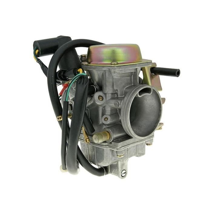 Carburateur NARAKU RACING 30mm 50cc GY6 chinois 4 temps Maxiscooter, Scooter, Quad